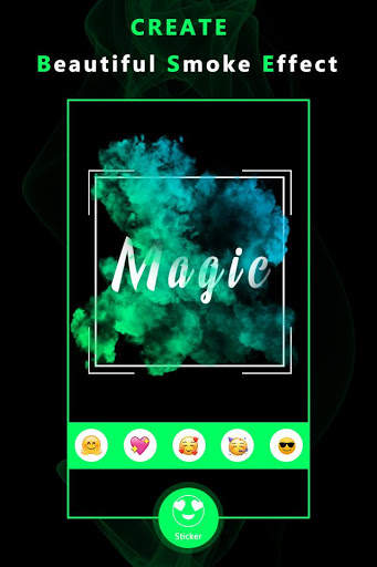 Smokey Name Art Effect : Smoke Photo Editor скриншот 4