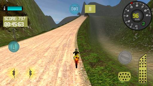 Mountain Motocross Simulator screenshot 4
