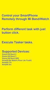 Mi Band & Amazfit Button Action 3 تصوير الشاشة
