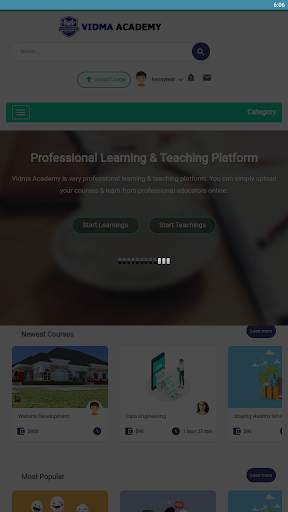 Vidma Academy screenshot 2