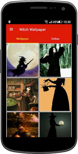 Witch Wallpaper 1 تصوير الشاشة