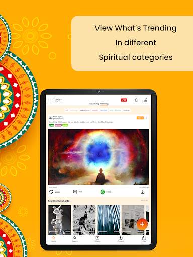 Rgyan-Spiritual Social Network screenshot 10
