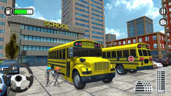 Virtual Kid High School Bus Driving simulator 2018 screenshot 9