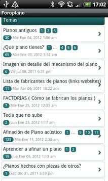 Foro de piano screenshot 5