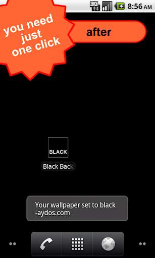 Black Background screenshot 2