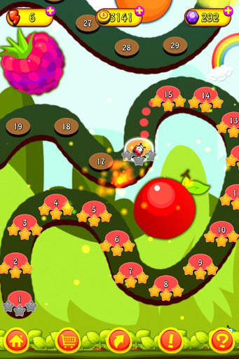 Cartoon Fruit Saga screenshot 4