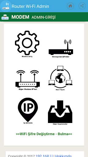 192.168.1.1 - 192.168.l.l Giriş / Login Admin WiFi screenshot 3