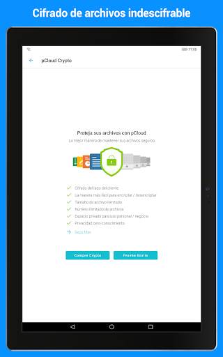 pCloud: Almacenamiento en la nube gratis screenshot 11