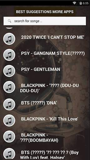 BTS EXO PSY بالكلمات اشهر اغاني كورية بدون نت 2021 screenshot 3