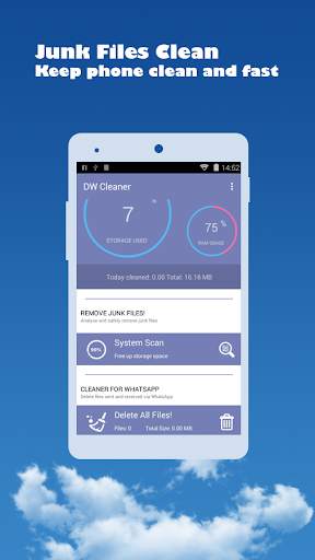 DW Cleaner screenshot 2