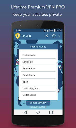 Lifetime Premium VPN PRO screenshot 1