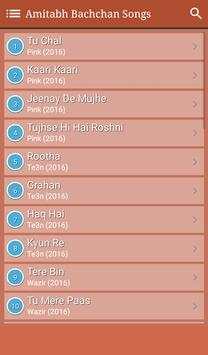 Hit Amitabh Bachchan's Songs screenshot 2