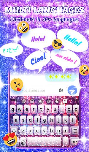 Crazy Glitter Wallpaper Theme screenshot 4