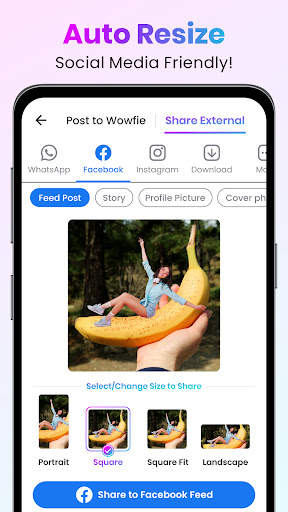 Wowfie Social - Photo Editor 8 تصوير الشاشة
