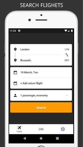Flight Ticket Booking screenshot 1