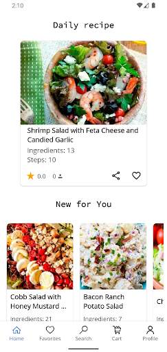 Salad Recipes screenshot 1