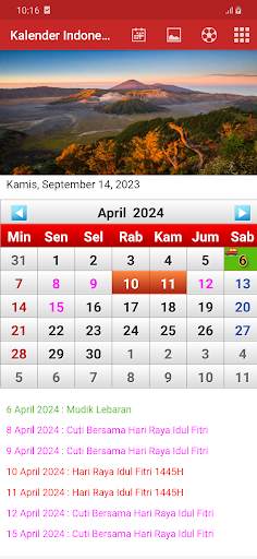 Kalender Indonesia 2 تصوير الشاشة