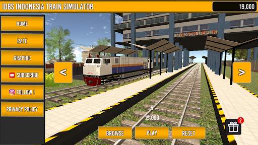 IDBS Indonesia Train Simulator screenshot 3
