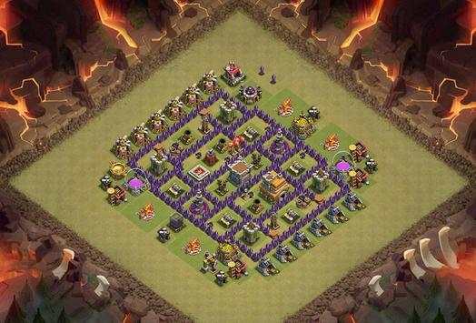 Base Maps Coc Th7 2016 screenshot 1