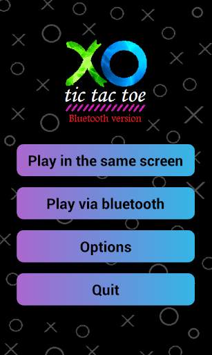 XO Game bluetooth screenshot 1