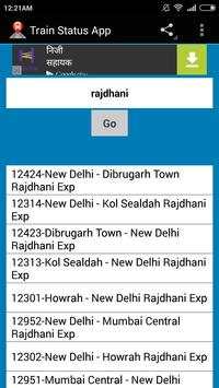 Train Status App screenshot 2