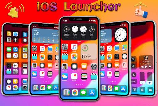 IOS Launcher : iOS 17 Pro screenshot 1