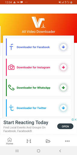 All Video Downloader screenshot 1