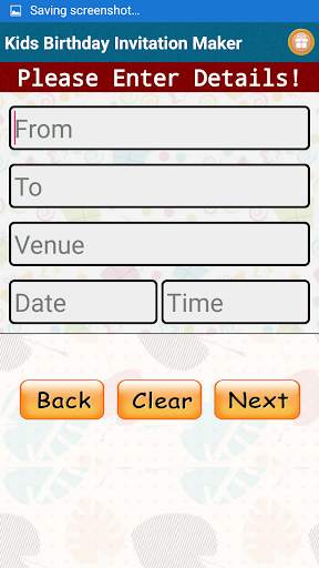 Kids Birthday Invitation Maker screenshot 3