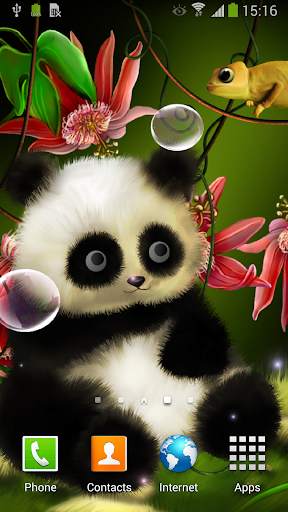 Panda Live Wallpaper screenshot 1