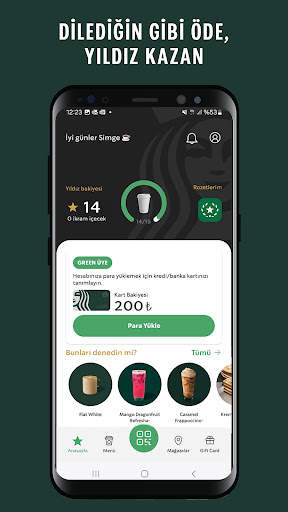 Starbucks Türkiye screenshot 1