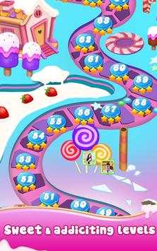 Sweet Candy Match 3 Puzzle - Sugar Crush Mania screenshot 10