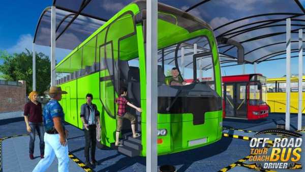 Offroad Coach Bus Simulator 2018: Bus Transport screenshot 8