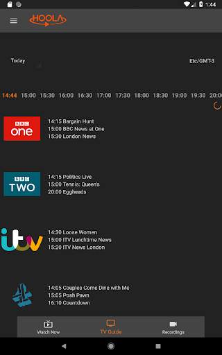 HoolaTV - Watch Live British TV 12 تصوير الشاشة