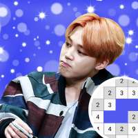 KPOP Pixel Art Free Color By Number Adult Coloring logo
