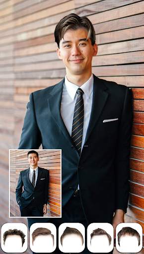 Man Hair Style Boy Photo Editor скриншот 4