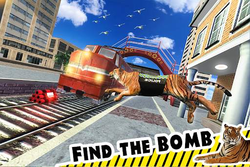 Police Tiger Game City Crime screenshot 1