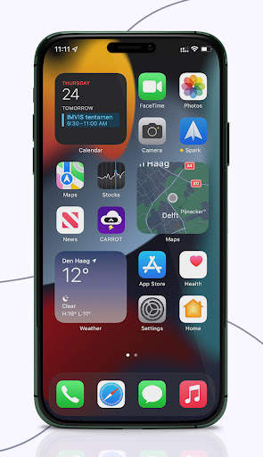 iOS 17 launcher and theme screenshot 3