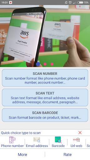 Scan Now - Number, Text Scanner screenshot 1