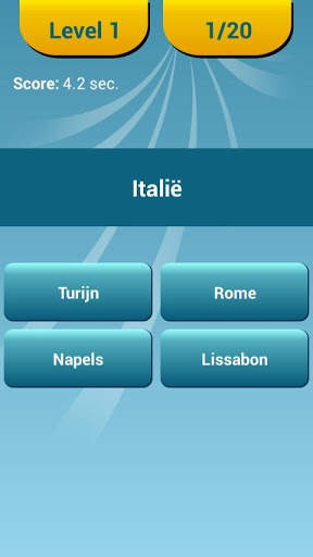 Hoofdsteden van landen Quiz screenshot 2