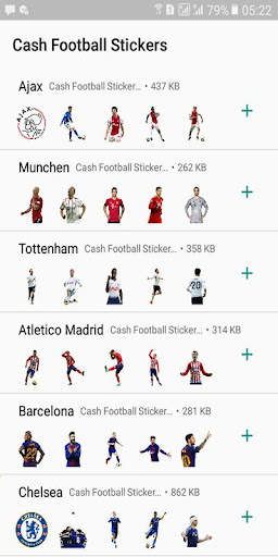 Stiker WA Football screenshot 1