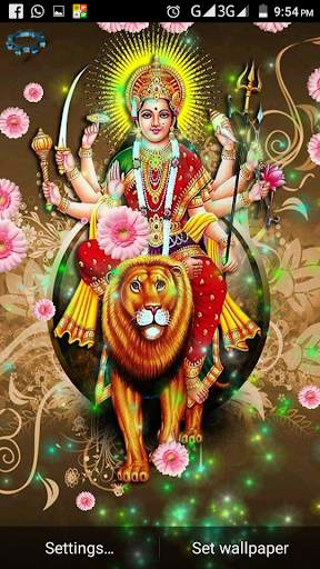 Ma Durga, Lakshmi : Hindu God Live Wallpaper screenshot 4