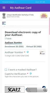 My Adhaar card Status check & Download 2019 screenshot 4