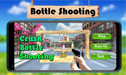Crash Bottle Shooter 3D screenshot 1