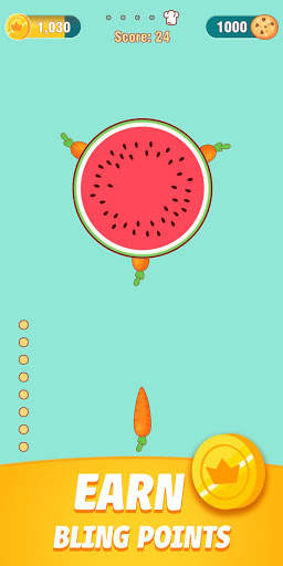 Bitcoin Food Fight - Get REAL Bitcoin! screenshot 1