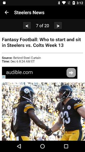 Football News - Steelers screenshot 2