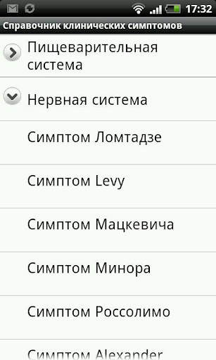 Симптомы и синдромы LITE скриншот 2