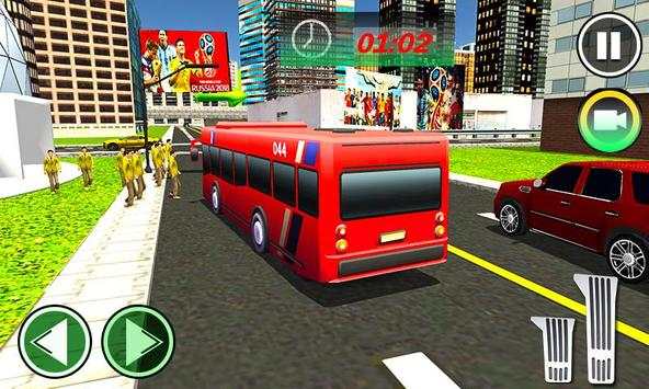 Football Team Transport: Bus Driver Duty screenshot 3