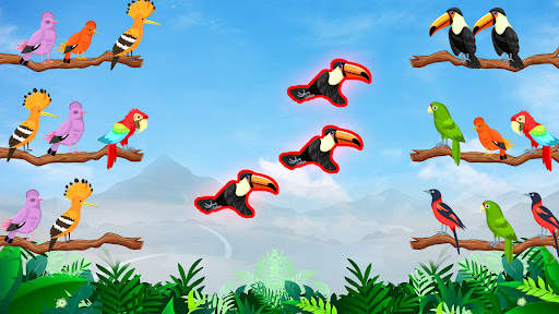 Bird Sort Color Puzzle Games screenshot 2