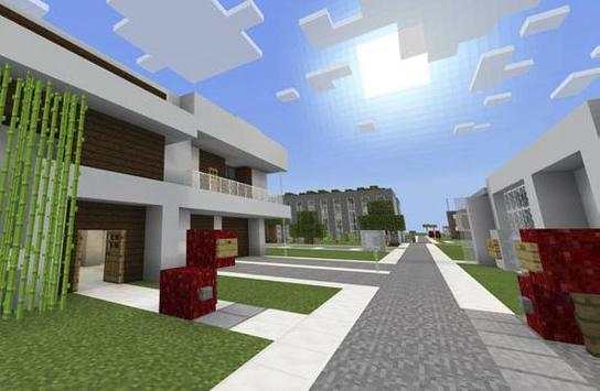 Modern city maps for Minecraft screenshot 1
