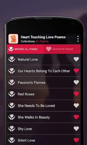 Heart Touching Love Poems screenshot 2